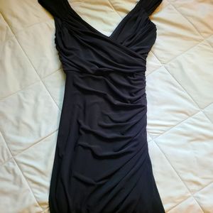 Black cocktail dress